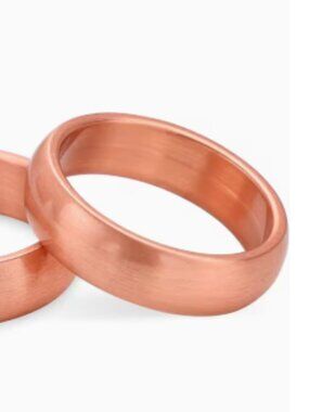 NEW 100% Copper Unisex Ring Size 11